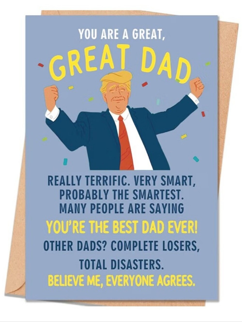 Funny Great Dad Greeting Card